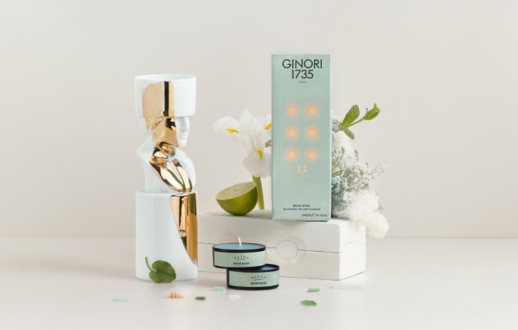 プロフーミ ルキーノ 蓋付きボックス ラ ガゼルドール | GINORI 1735